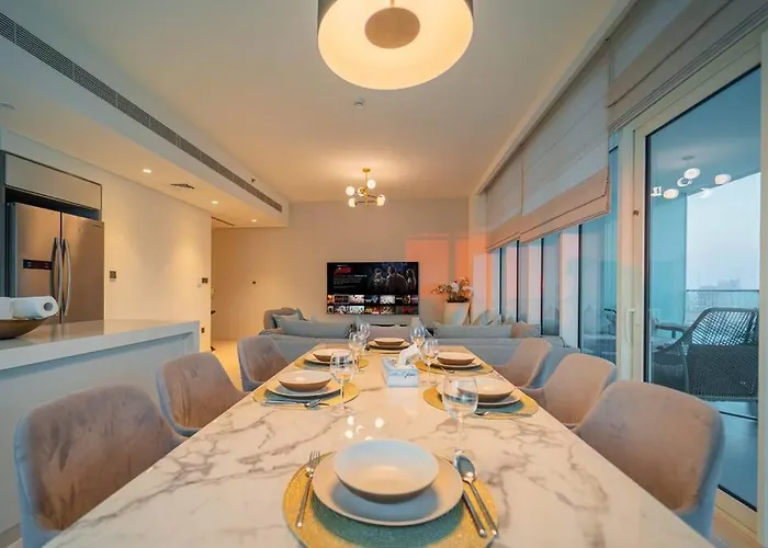 First Class 3Br With Dubai Marina & Palm View