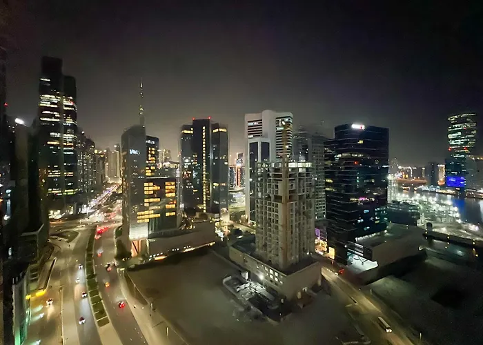 Keyrock Living - 1 Bedroom Apartments - Business Bay - Near Metro Station - Zada Tower