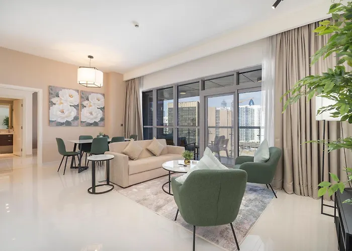 Stylish Stayz Beautiful Modern Apartment With Burj Khalifa Views