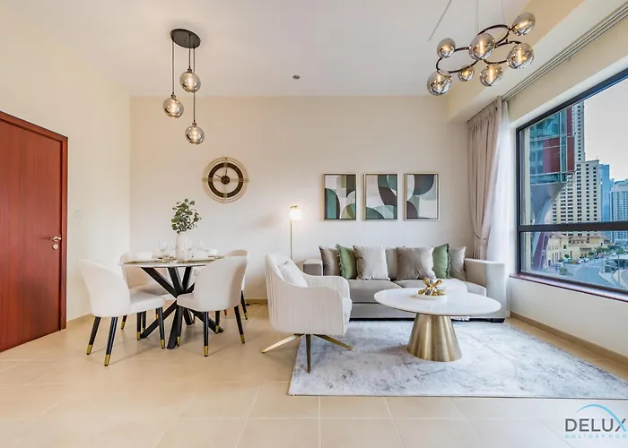 Elegant 1Br Apartment In Bahar 6, Jumeirah Beach Residence By Deluxe Holiday Homes