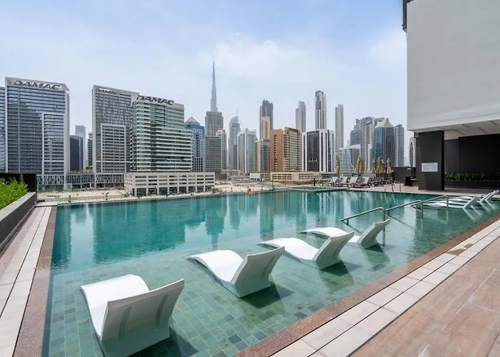 Guestready - Majestic Canal And Burj Khalifa View