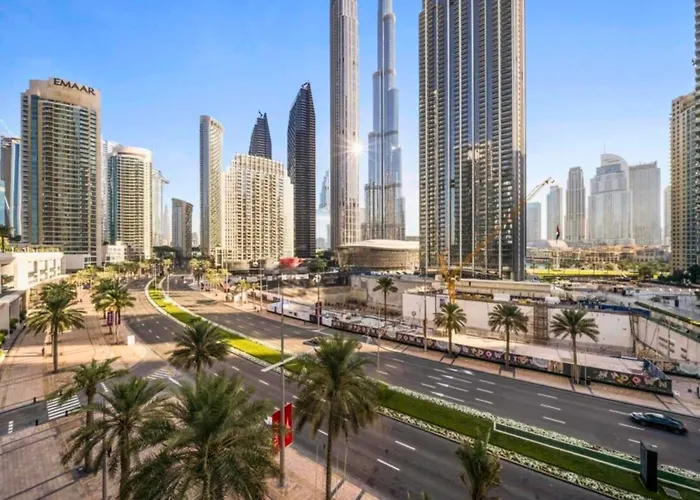 Iconic Burj View - Burj Crown - 5 Min Walk To Mall