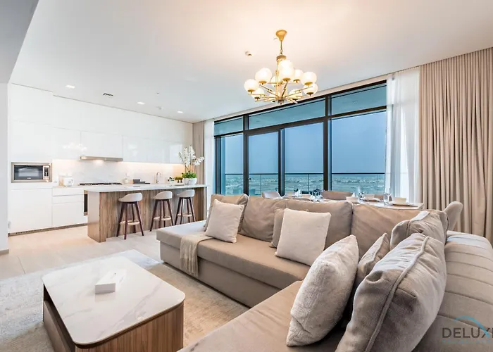 Exquisite 3Br With Assistant Room At Palace Residences Dubai Creek Harbour By Deluxe Holiday Homes