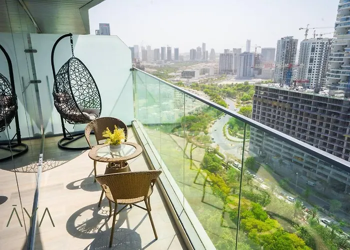 Elegant 1Br Retreat With Rooftop Pool In Jvc