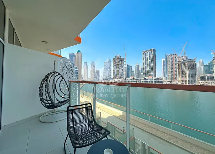 Royalton - Canal View Charm Studio In Binghatti Millennium
