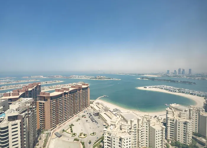 Nasma Luxury Stays - Sea-View Studio In Palm Tower With Full Amenities