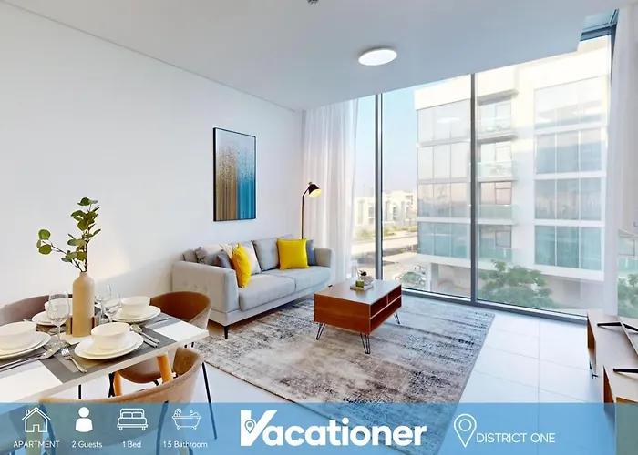 District One - Aesthetic One Bed With Lagoon View