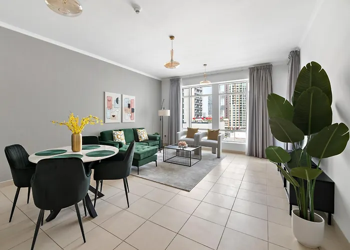 Cozy 1Bdr Unit -Burj Views, Downtown