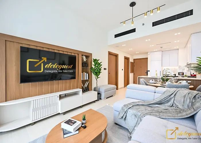 Stunning 1Br In Jvc Binghatti Amber By Deleguest