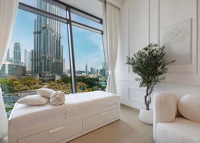 Luxurious 1Br With Amazing Burj Khalifa View!