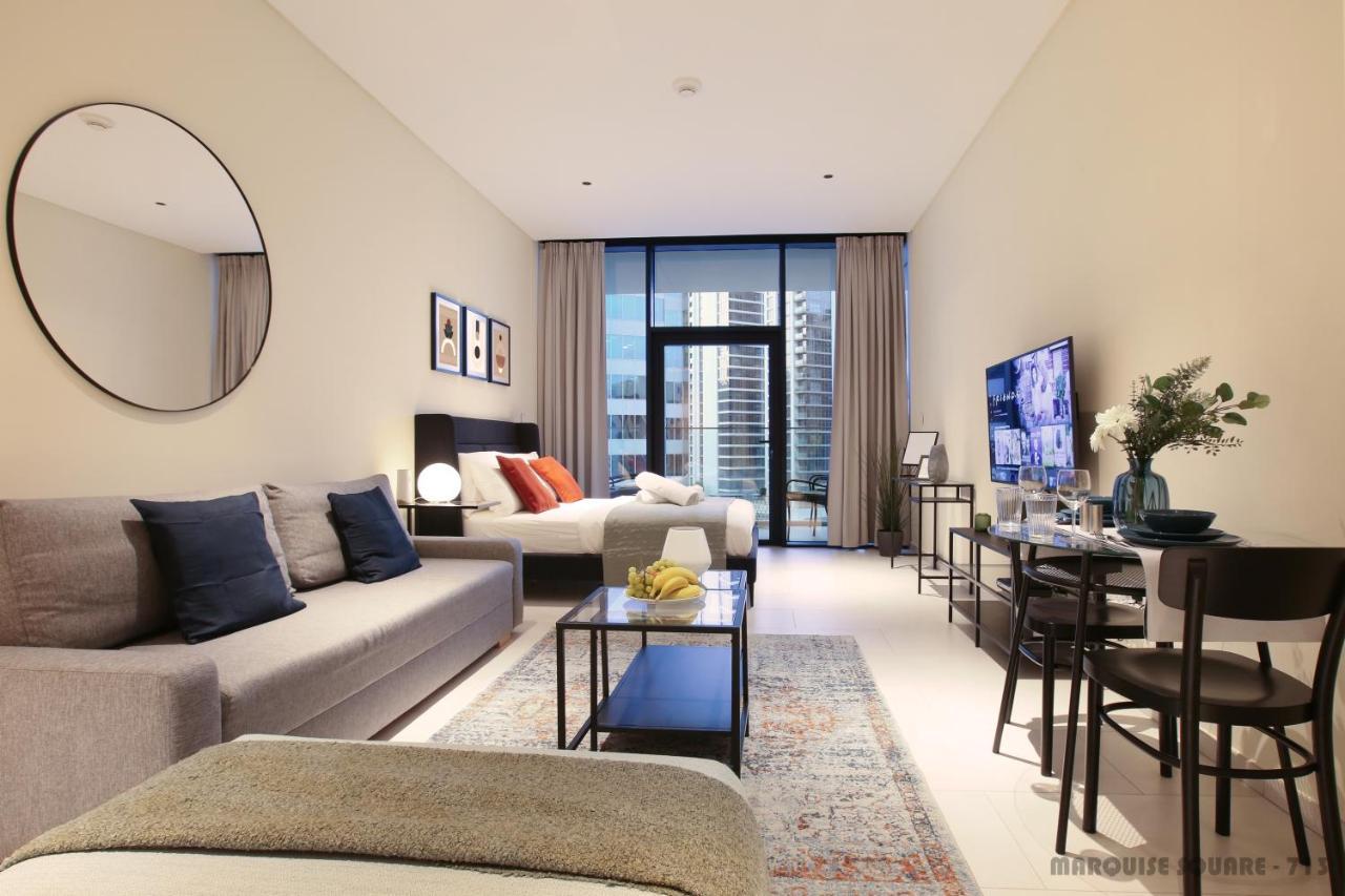 Apartment Luxury With Burj Khalifa Or Canal View In Downtown - Marquise Square Tower