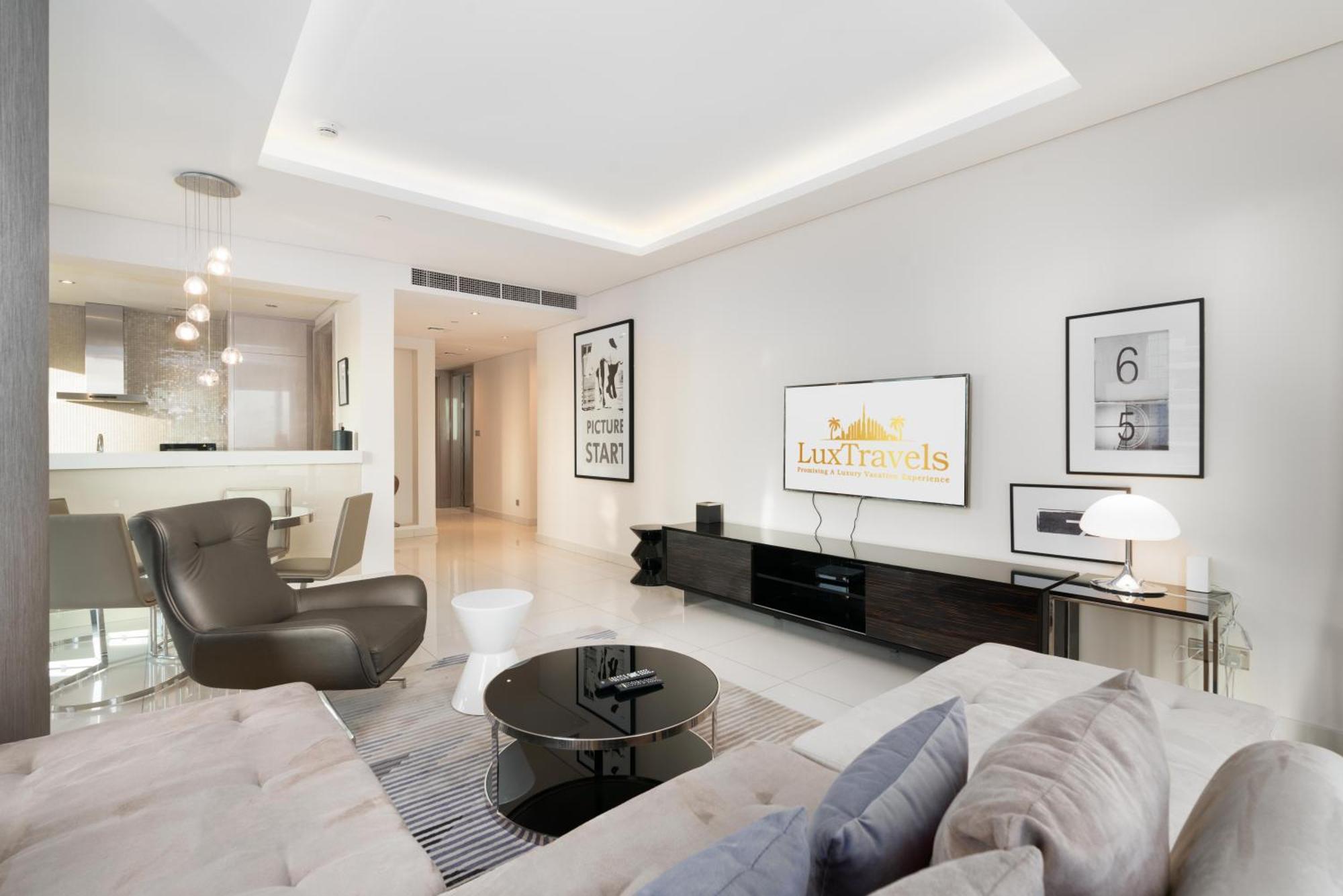 Apartment Lux Bnb Paramount Tower I Burj Views