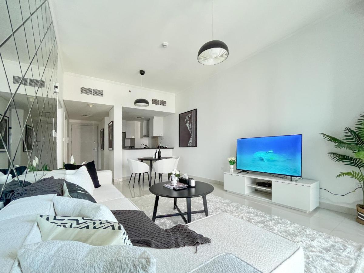 Apartment Trophy - Sparkling W Palm View With Direct Access To Marina Walk