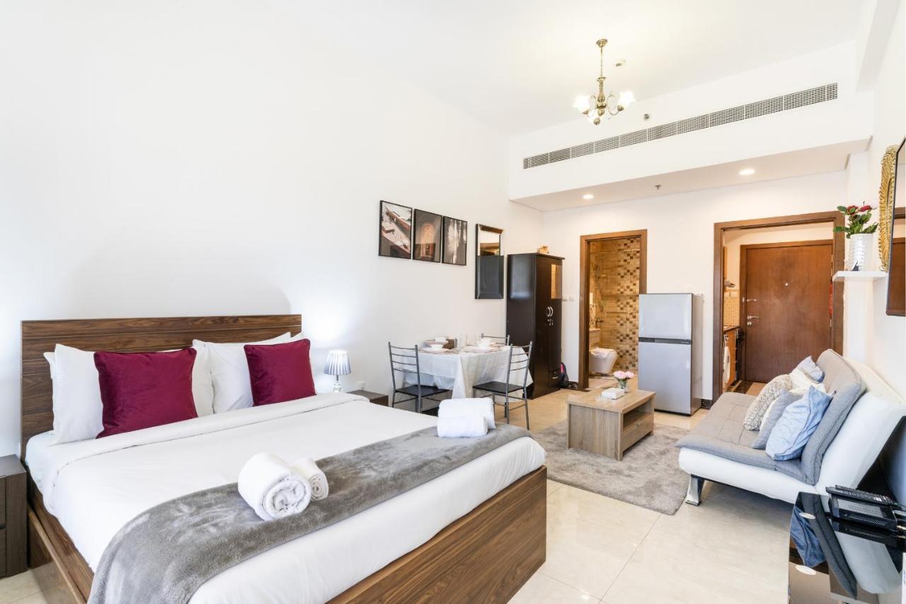 Apartment Lower Floor With A Sofa Bed In Jvc - Allsopp&allsopp Dubai