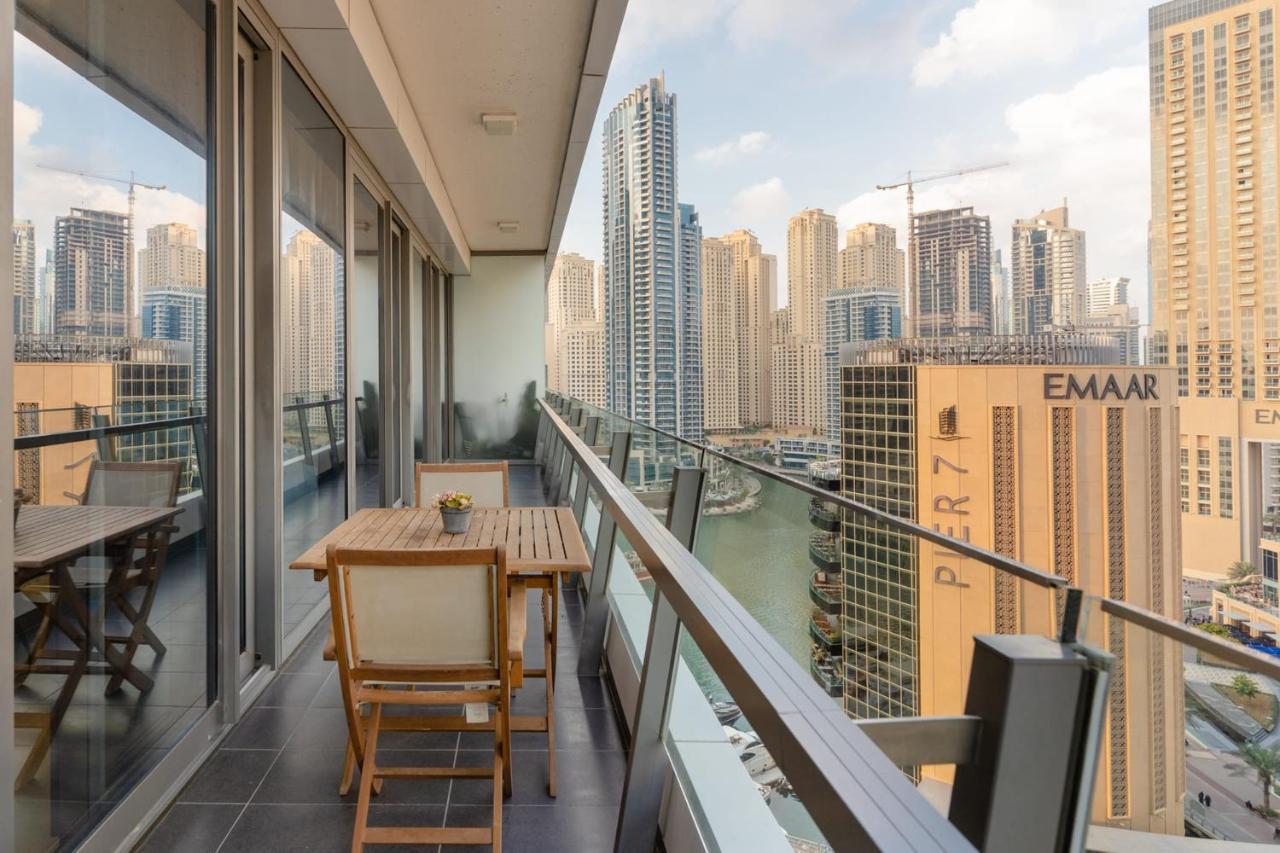 Luxfolio Retreats - Sweeping Marina View Apartment Dubai