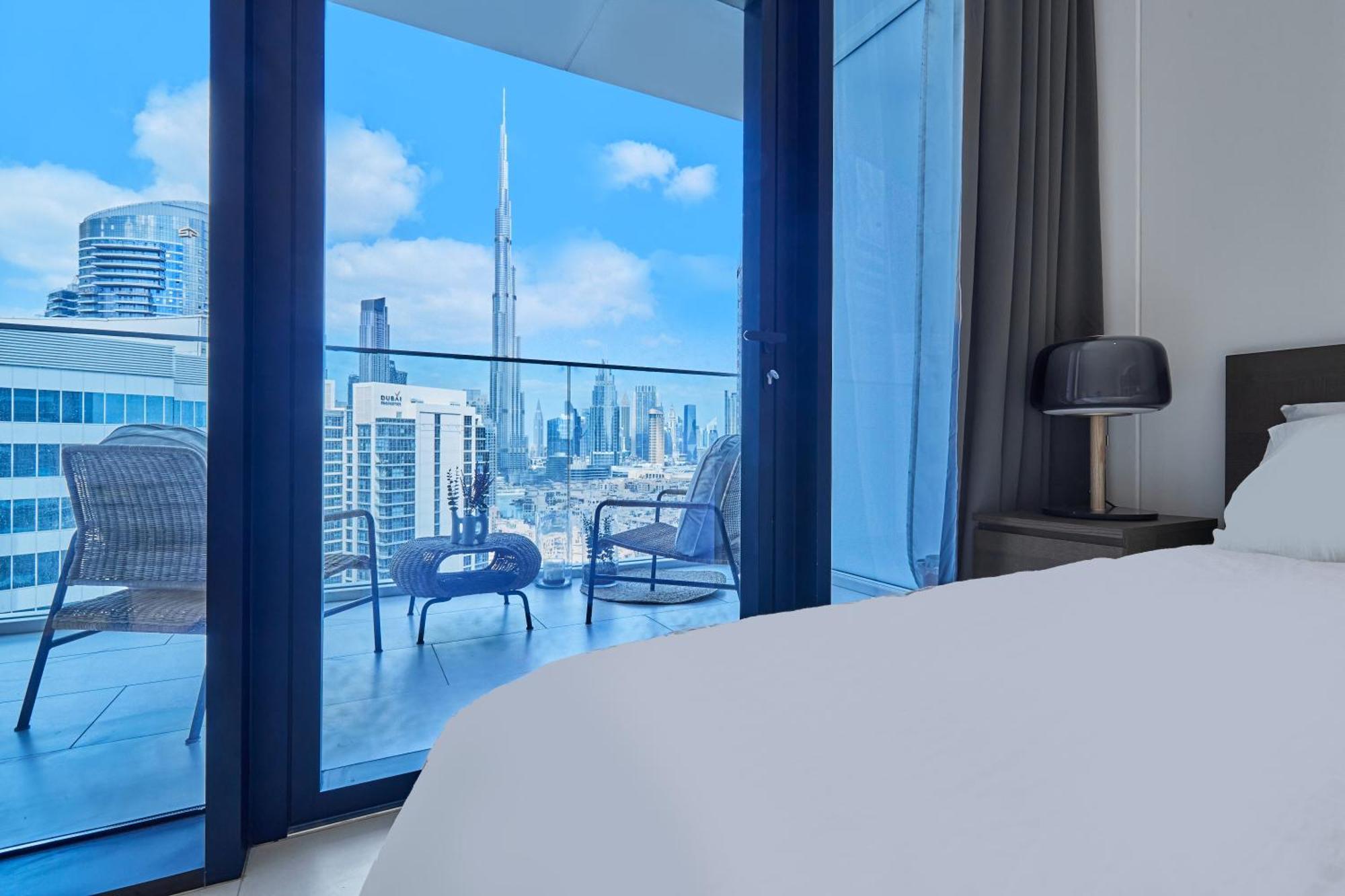 Luxury With Burj Khalifa Or Canal View In Downtown - Marquise Square Tower Apartment Dubai