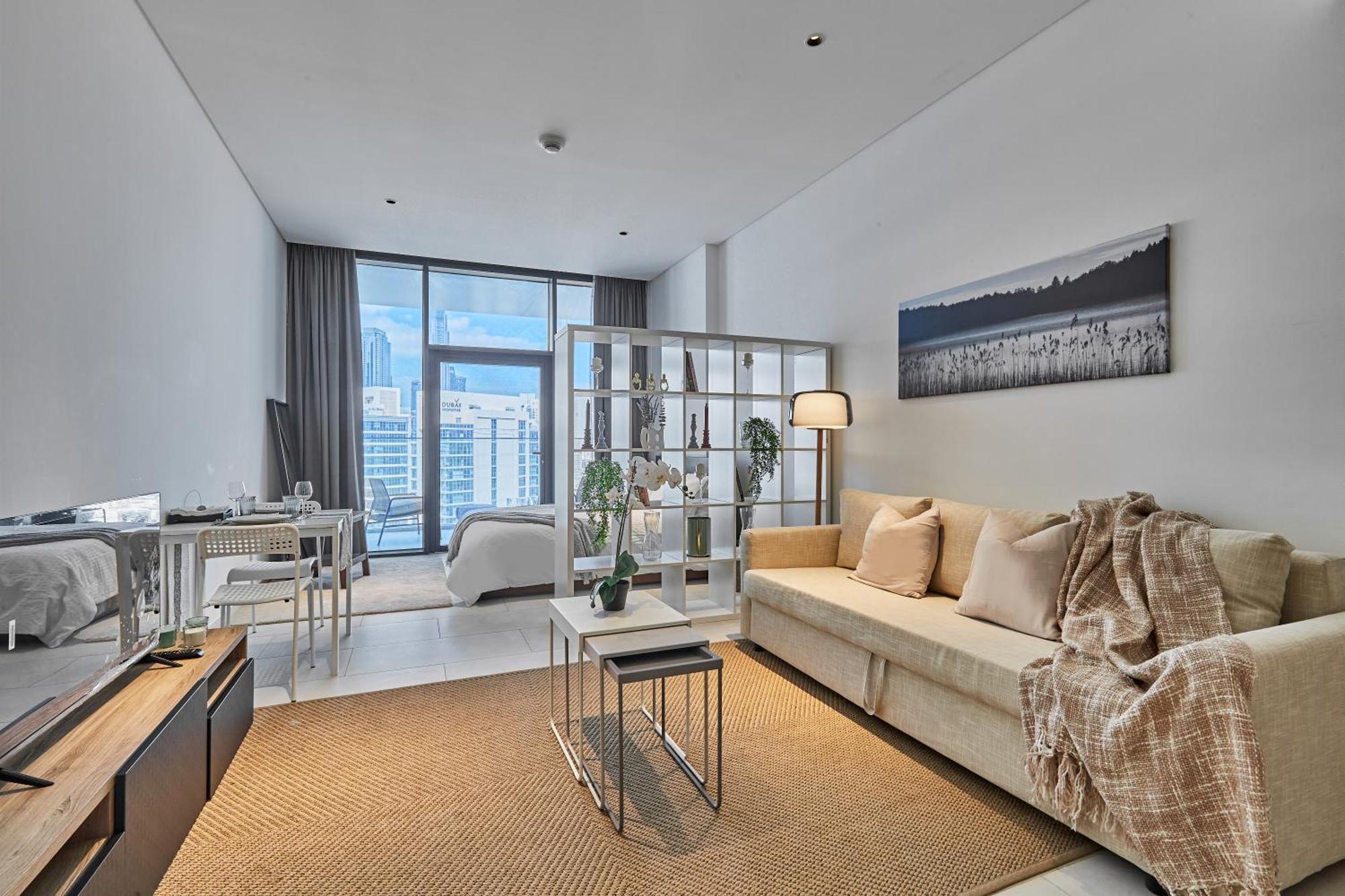 Luxury With Burj Khalifa Or Canal View In Downtown - Marquise Square Tower