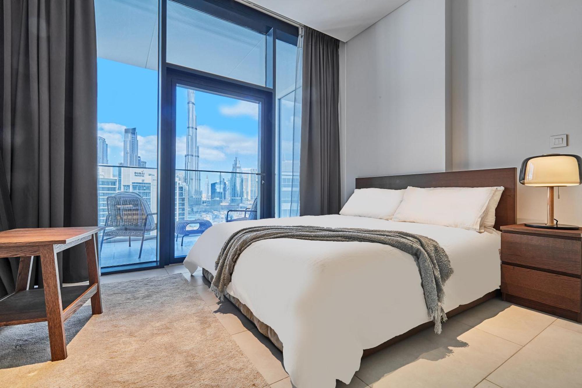 Luxury With Burj Khalifa Or Canal View In Downtown - Marquise Square Tower Apartment