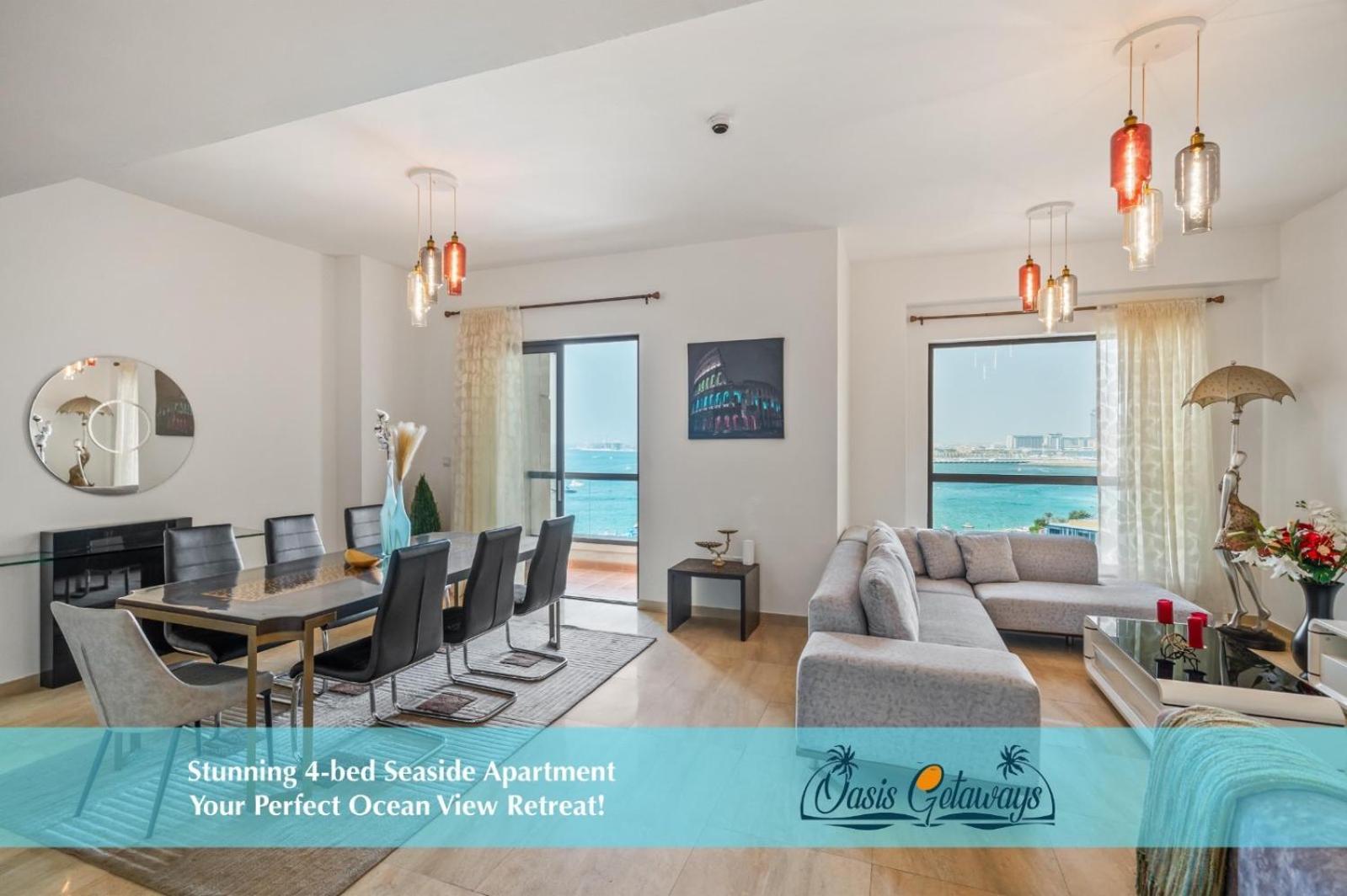 Stunning 4-bed Seaside - Your Perfect Ocean View Retreat!