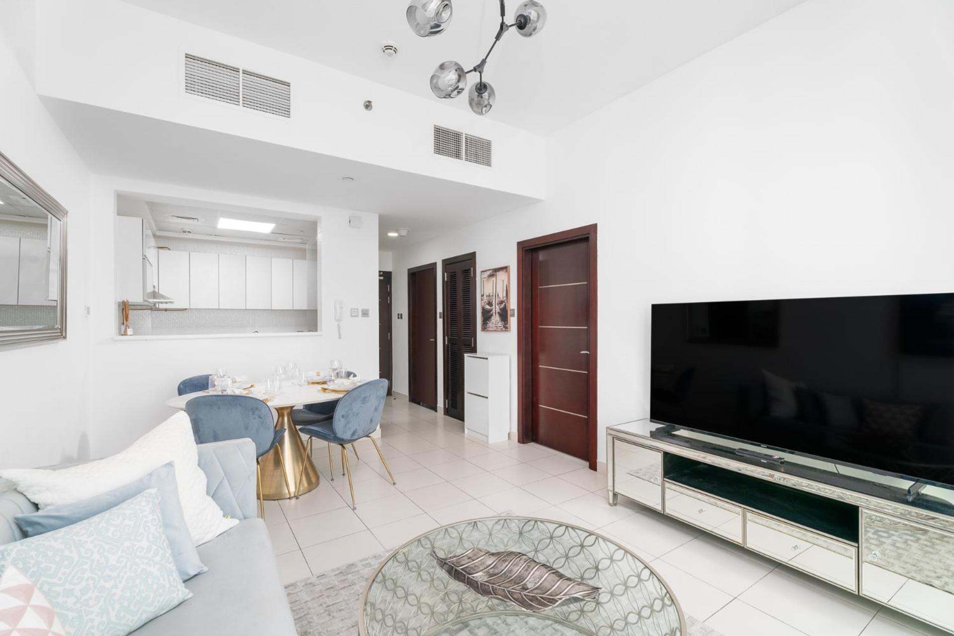 Nasma Luxury - Sleek Haven 1br In Dubai's Glitz 3 Dubai