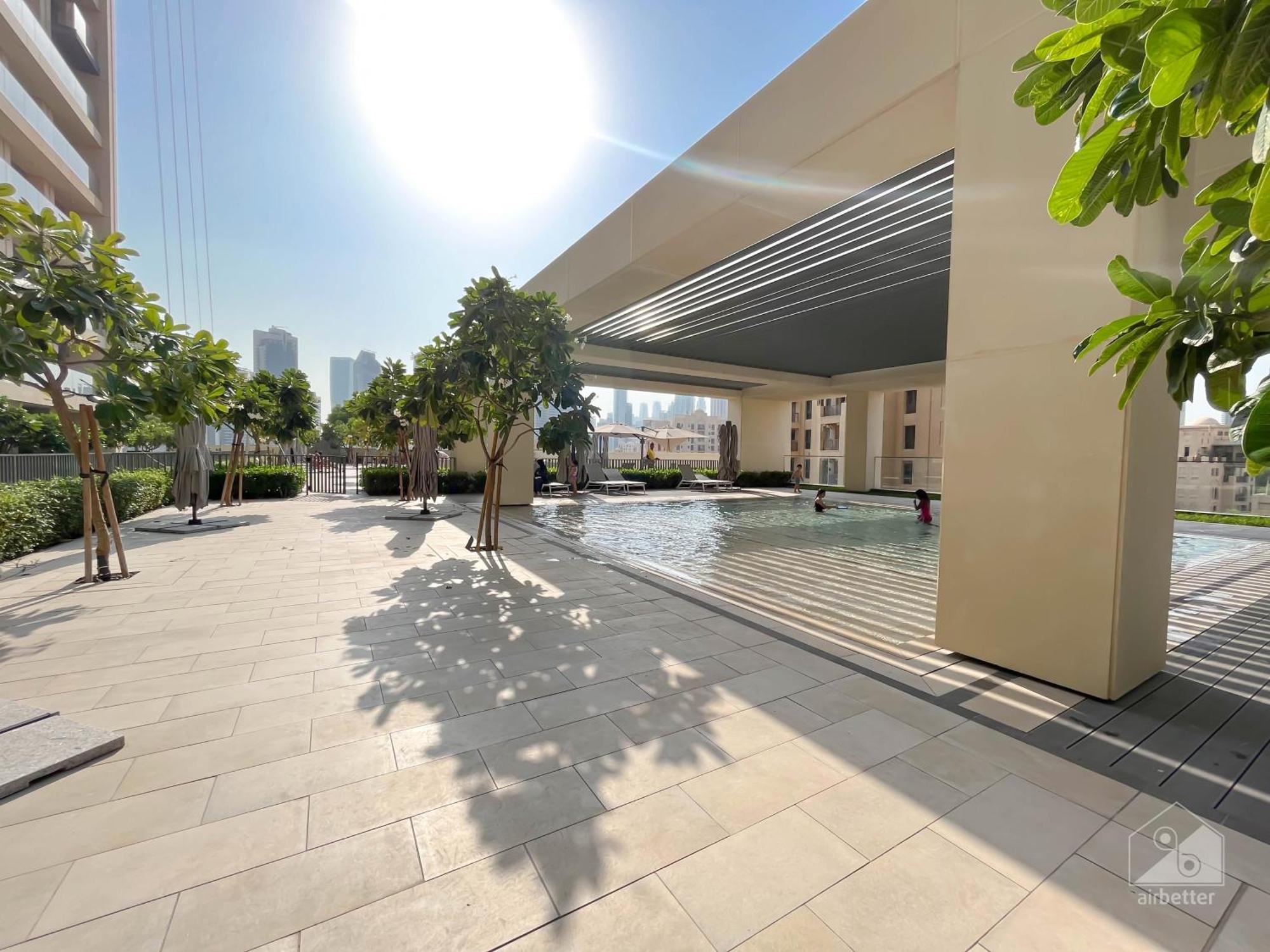 Apartment Luxury Burj Royale Balcony Burj Khalifa View