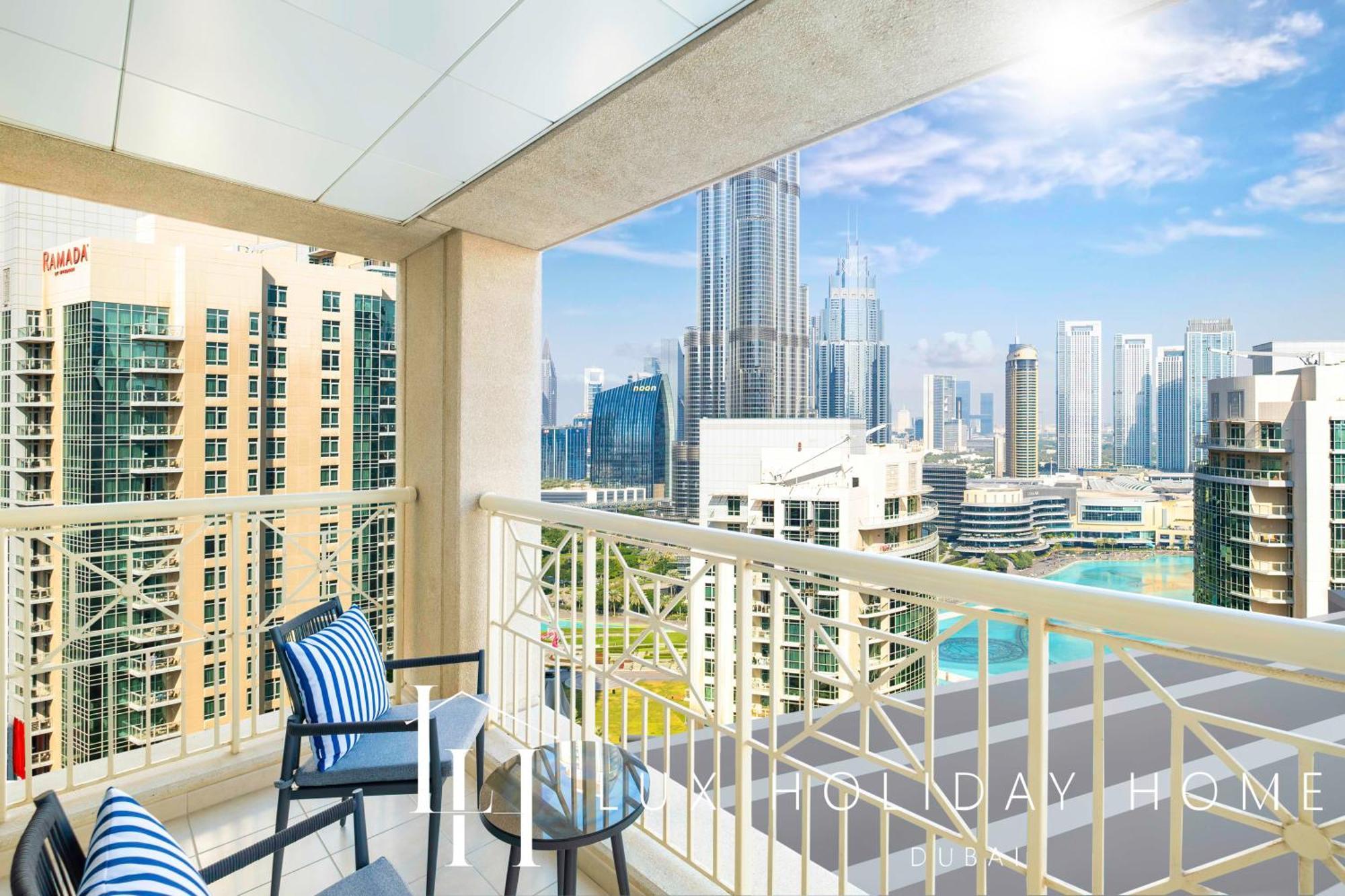 Apartment Lux The Burj Khalifa Fountain View Dubai