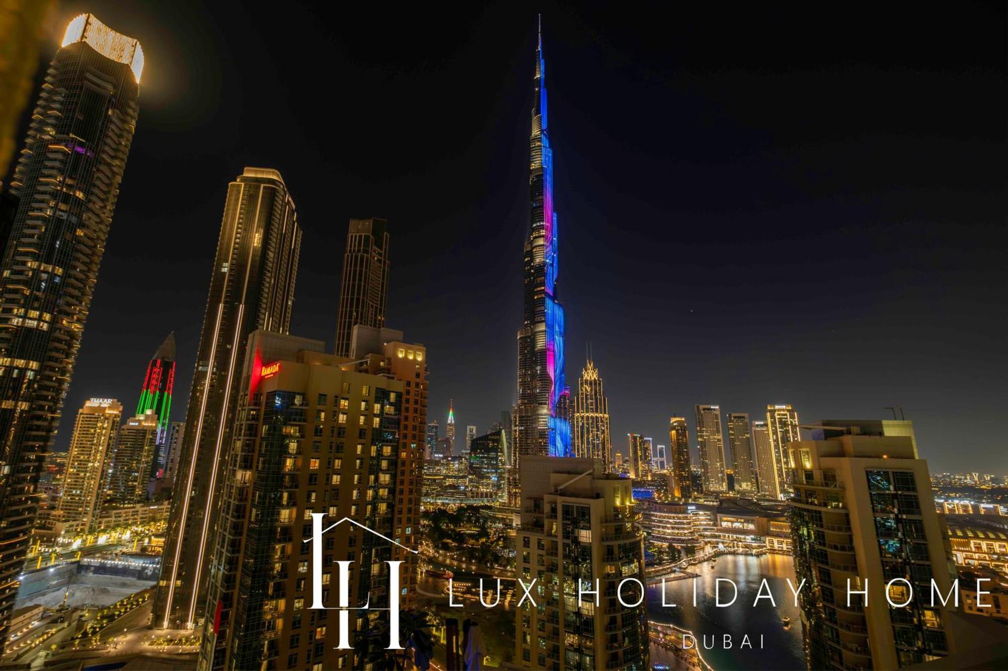 Apartment Lux The Burj Khalifa Fountain View