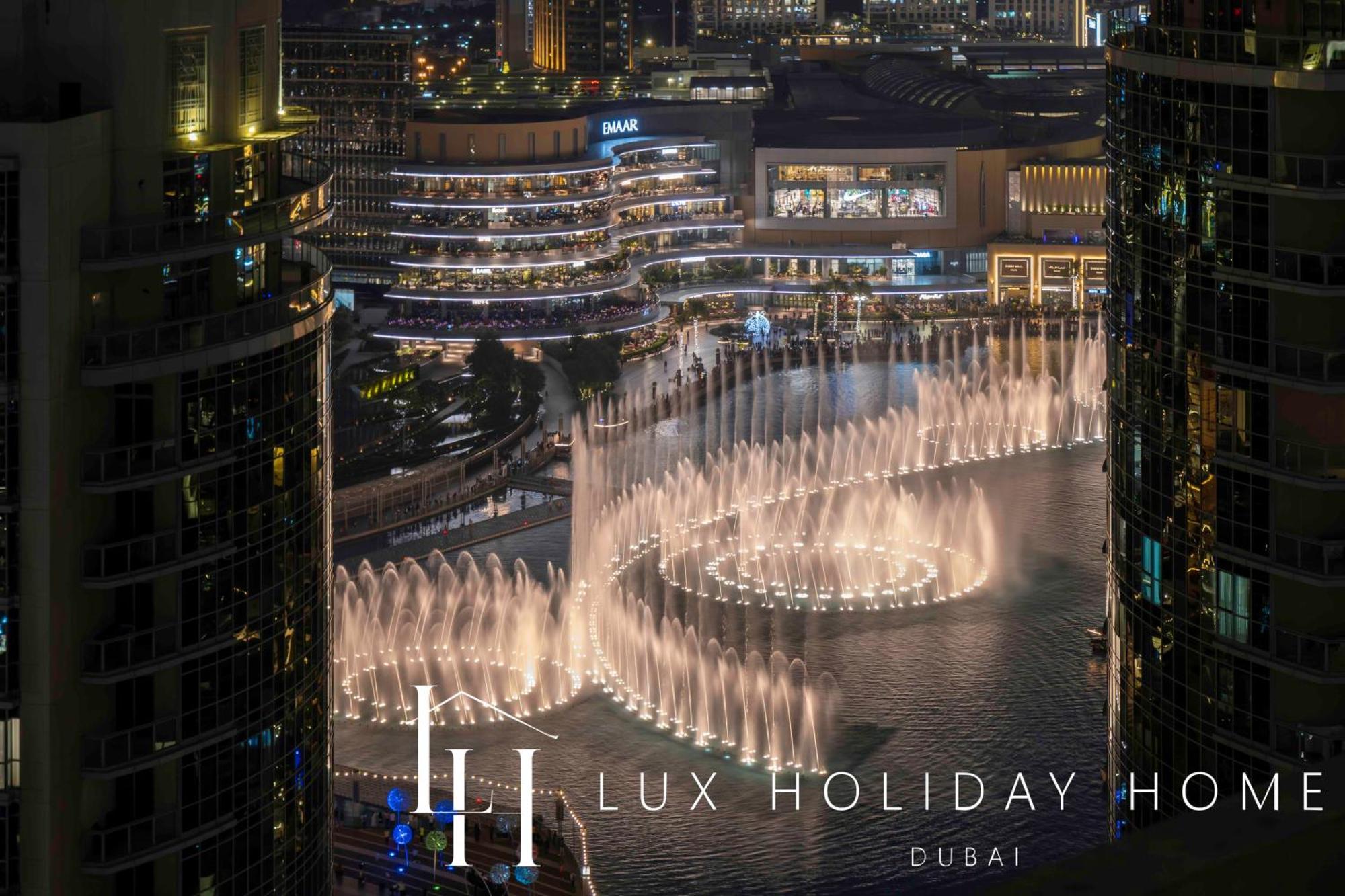 Apartment Lux The Burj Khalifa Fountain View