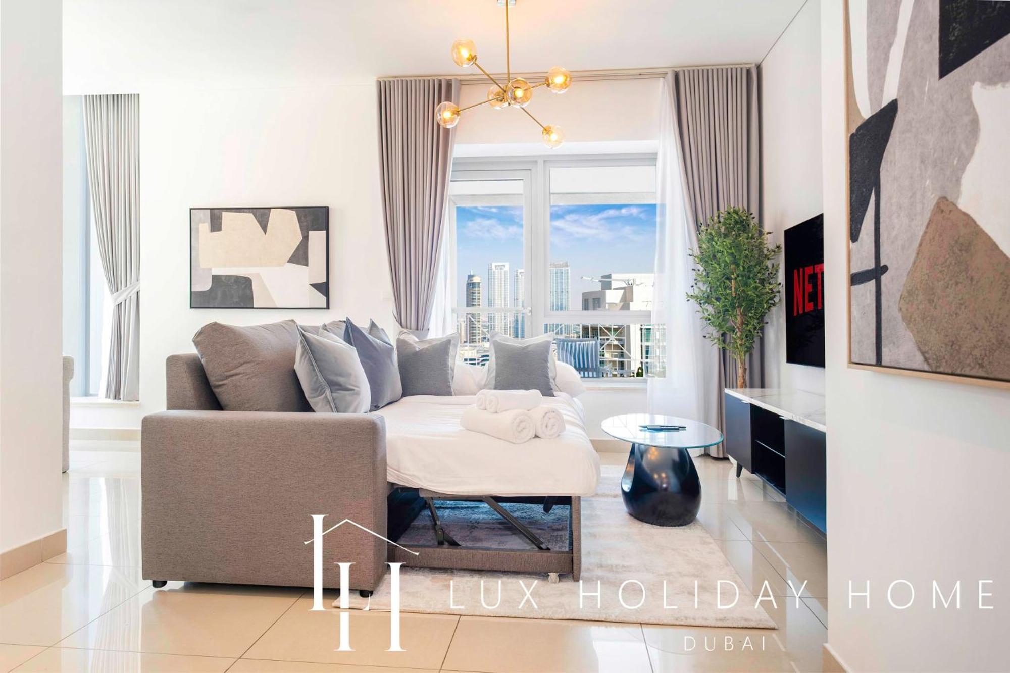 Lux The Burj Khalifa Fountain View Apartment Dubai