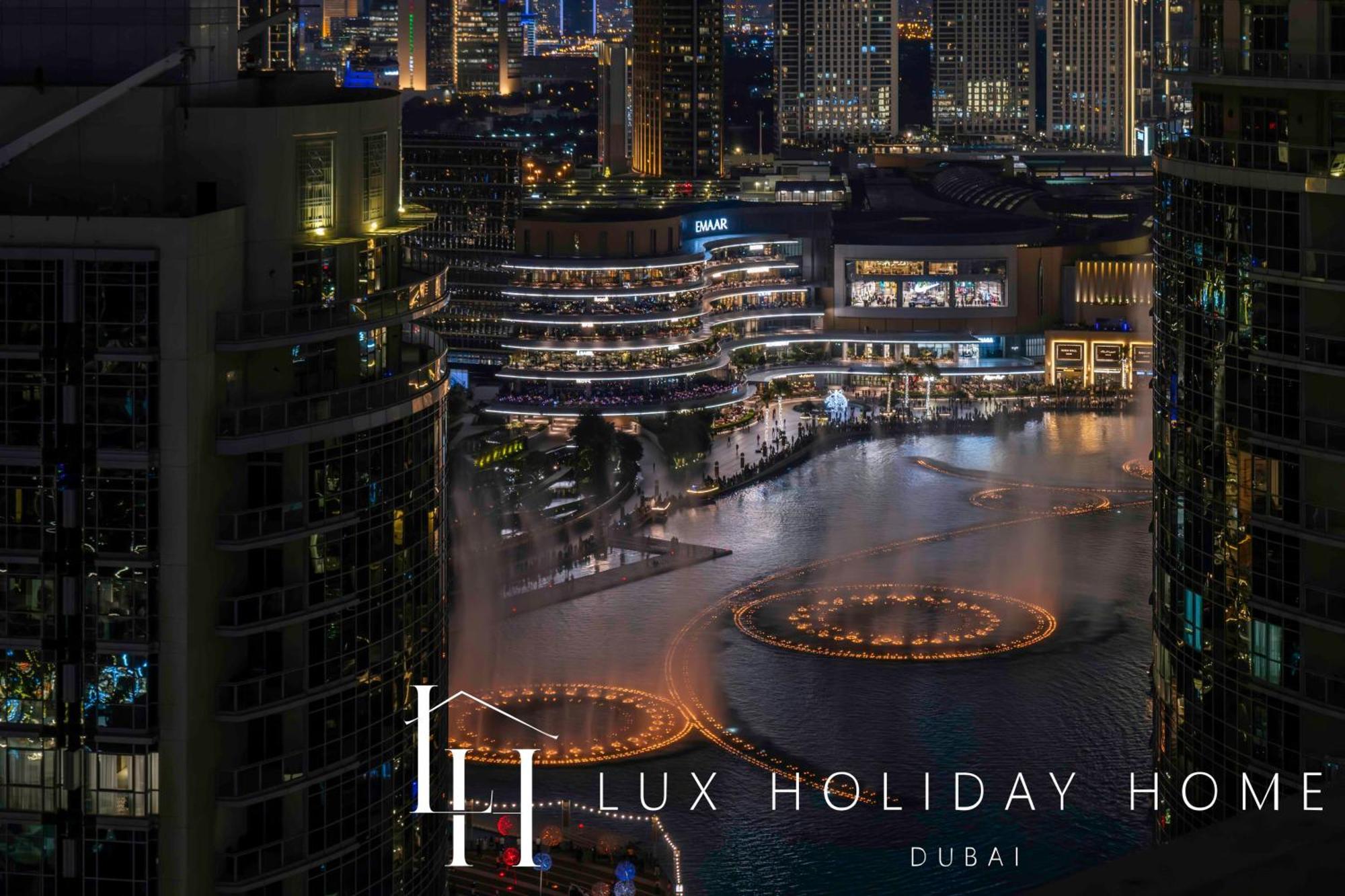 Lux The Burj Khalifa Fountain View Apartment