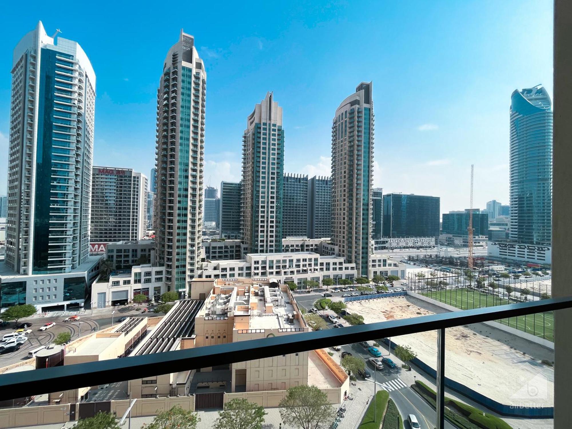 Luxury Burj Royale Modern Apt With Balcony Apartment *
