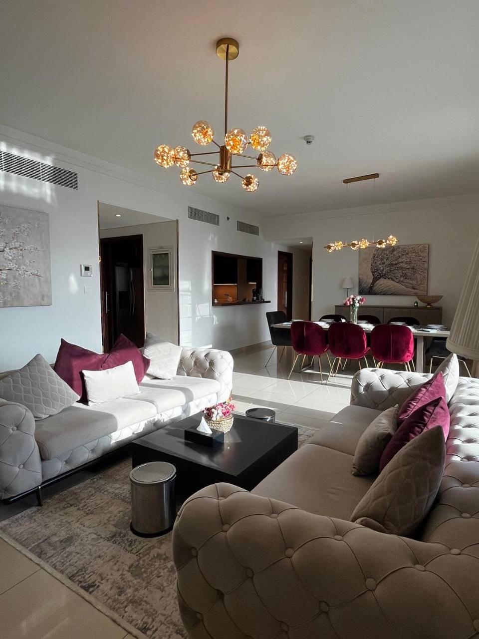 Burj Khalifa View, 3 Bedroom In Boulevard Point, Connected To Mall *