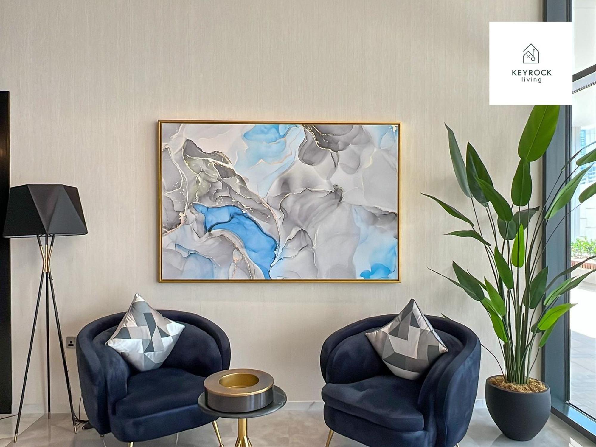 Keyrock Living - 1 Bedroom - Business Bay - Near Metro Station - Zada Tower Apartment