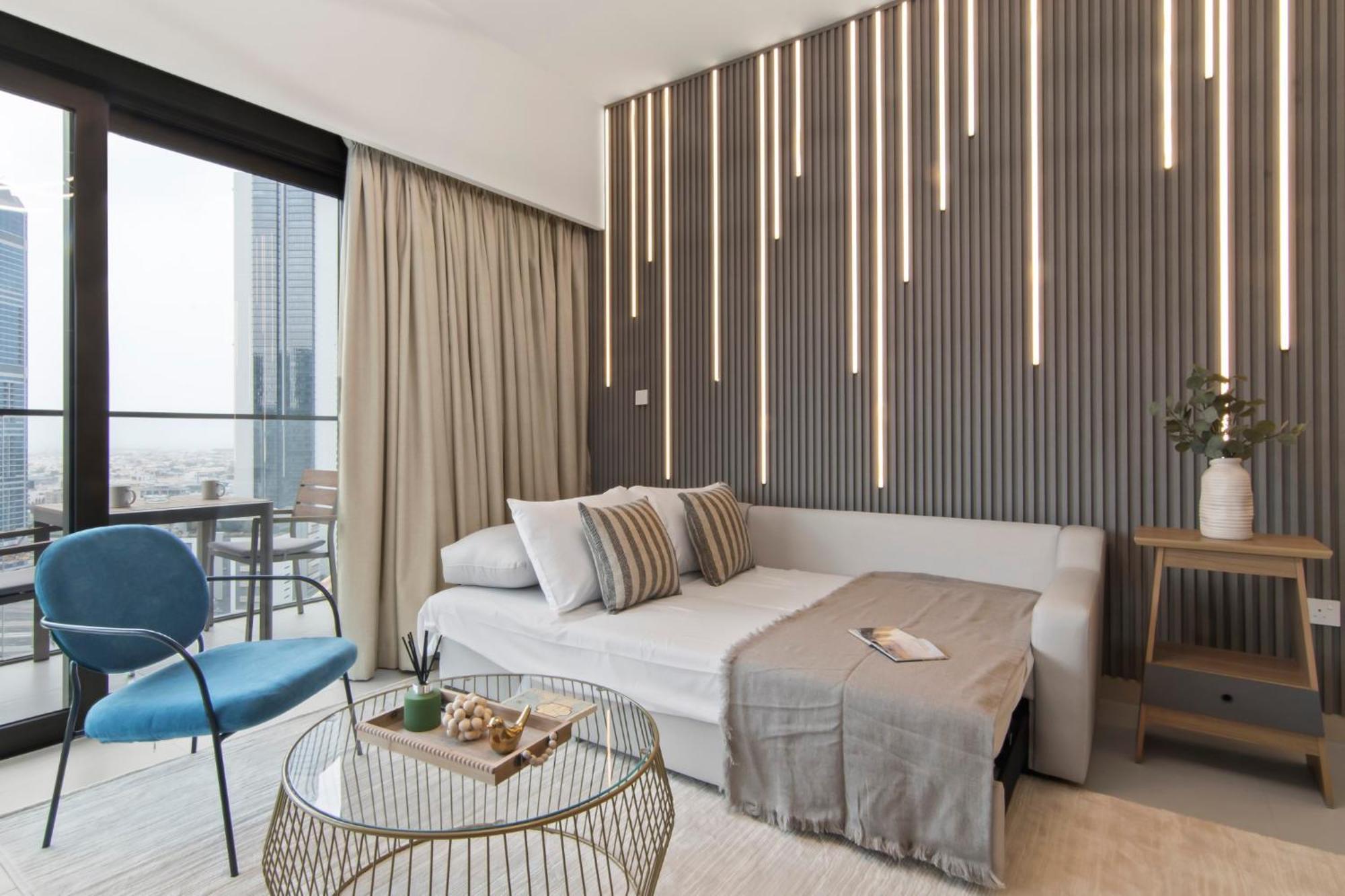 Near Burj Khalifa - Blvd View - Stylish Design Apartment *