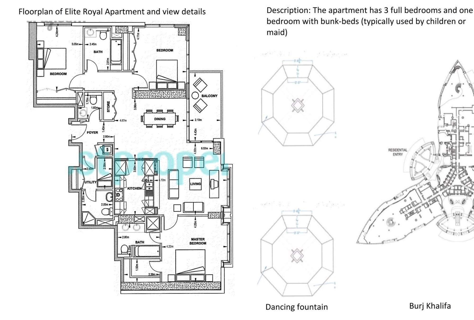 Apartment Elite Royal - Burj Residences Tower 5 Dubai