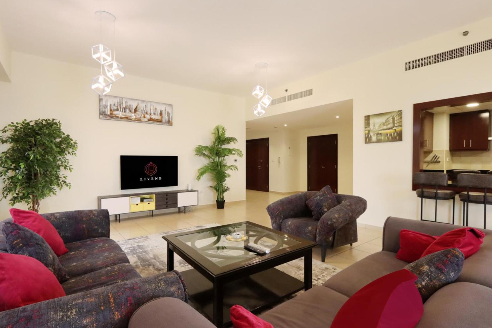 Jbr The Walk Rimal 5 Suites High Floor 3 Bedroom * Dubai