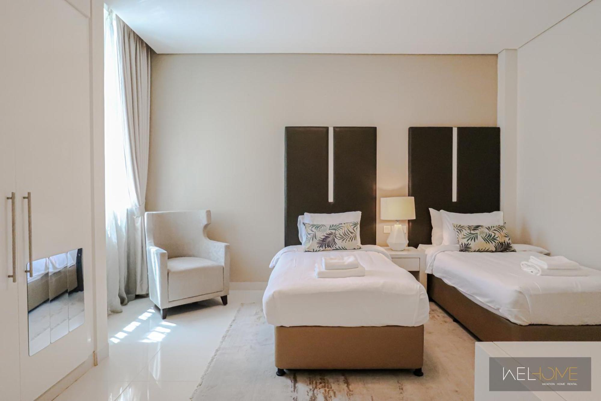 Welhome - Luxury Living In Business Bay 2br + Maid's