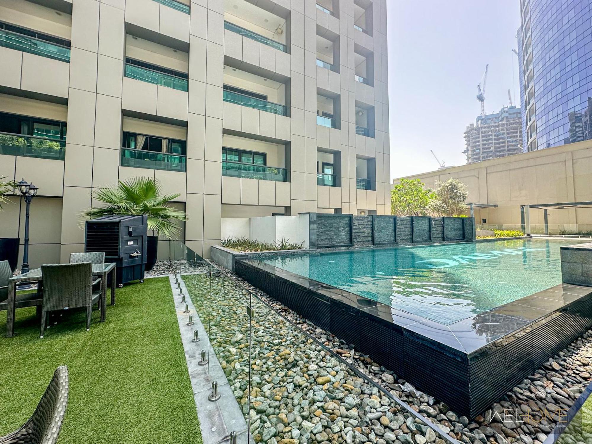 Welhome - Luxury Living In Business Bay 2br + Maid's *