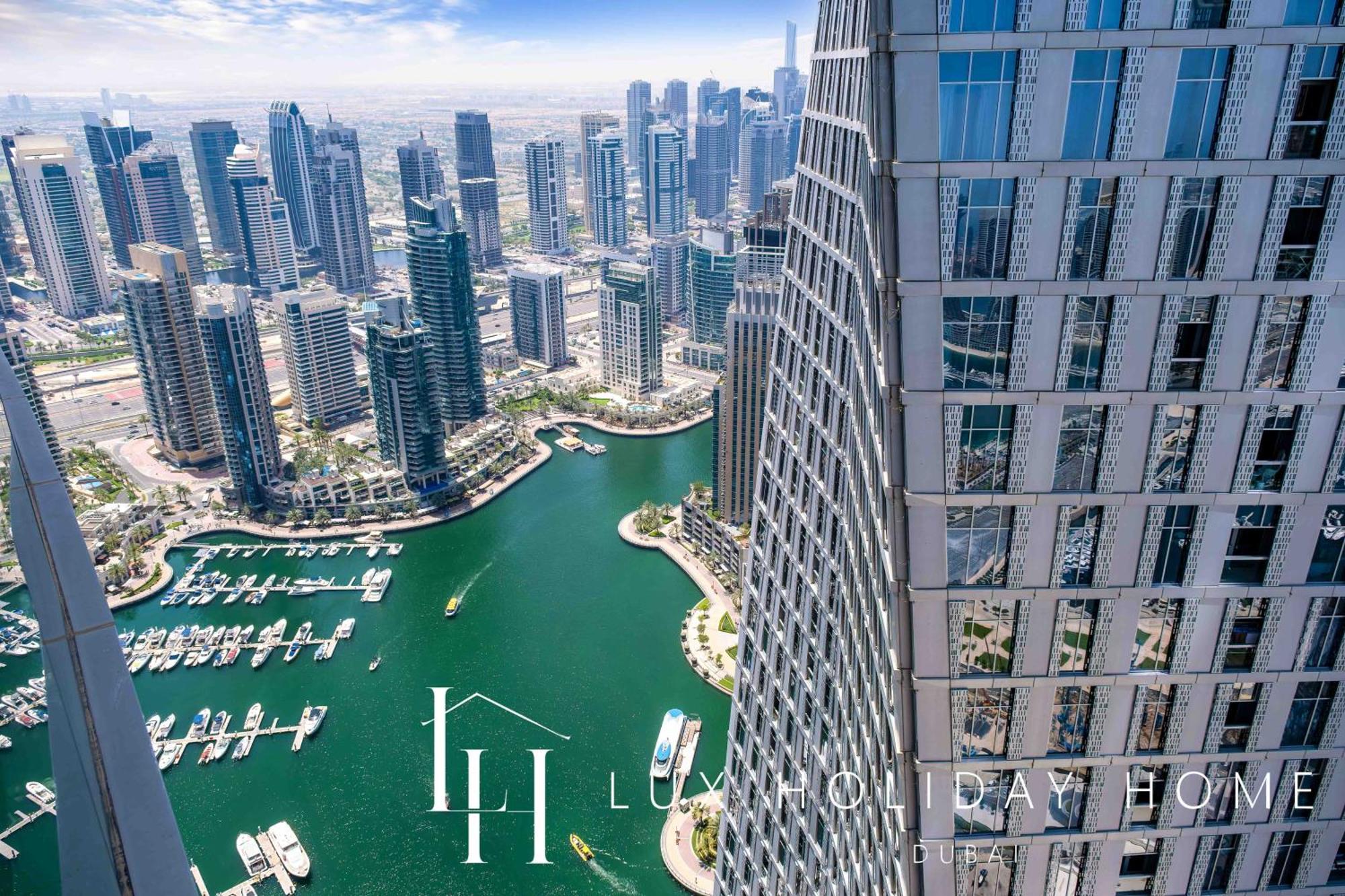 Lux - Lavish With Full Palm Jumeirah View 3 Apartment *