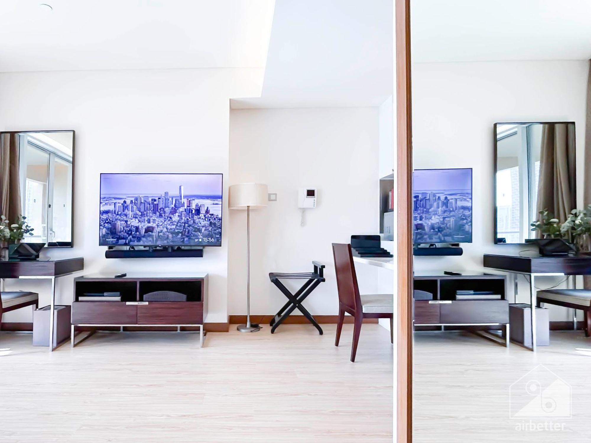 Apartment Address Mall Balcony Burj View