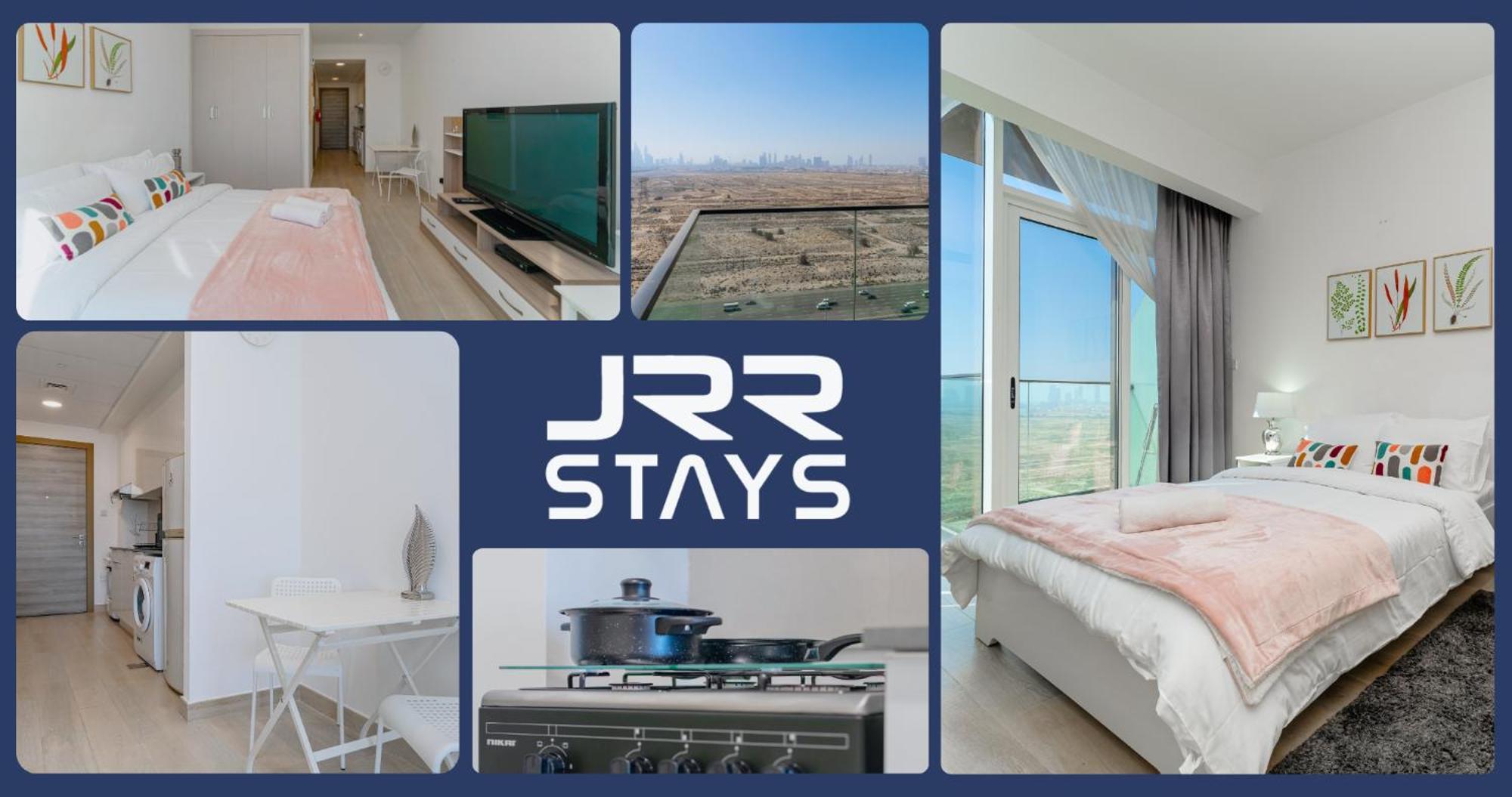 Contemporary Studio In Jvc - Panoramic City Views Apartment *