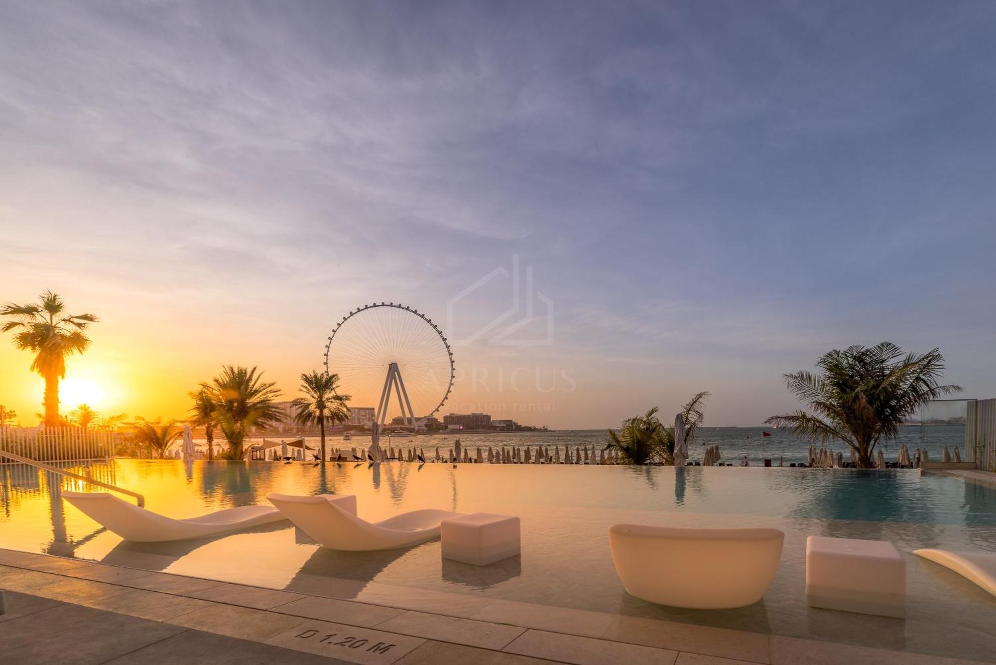 Stylish Sea View From New 2bd La Vie Apartment Dubai