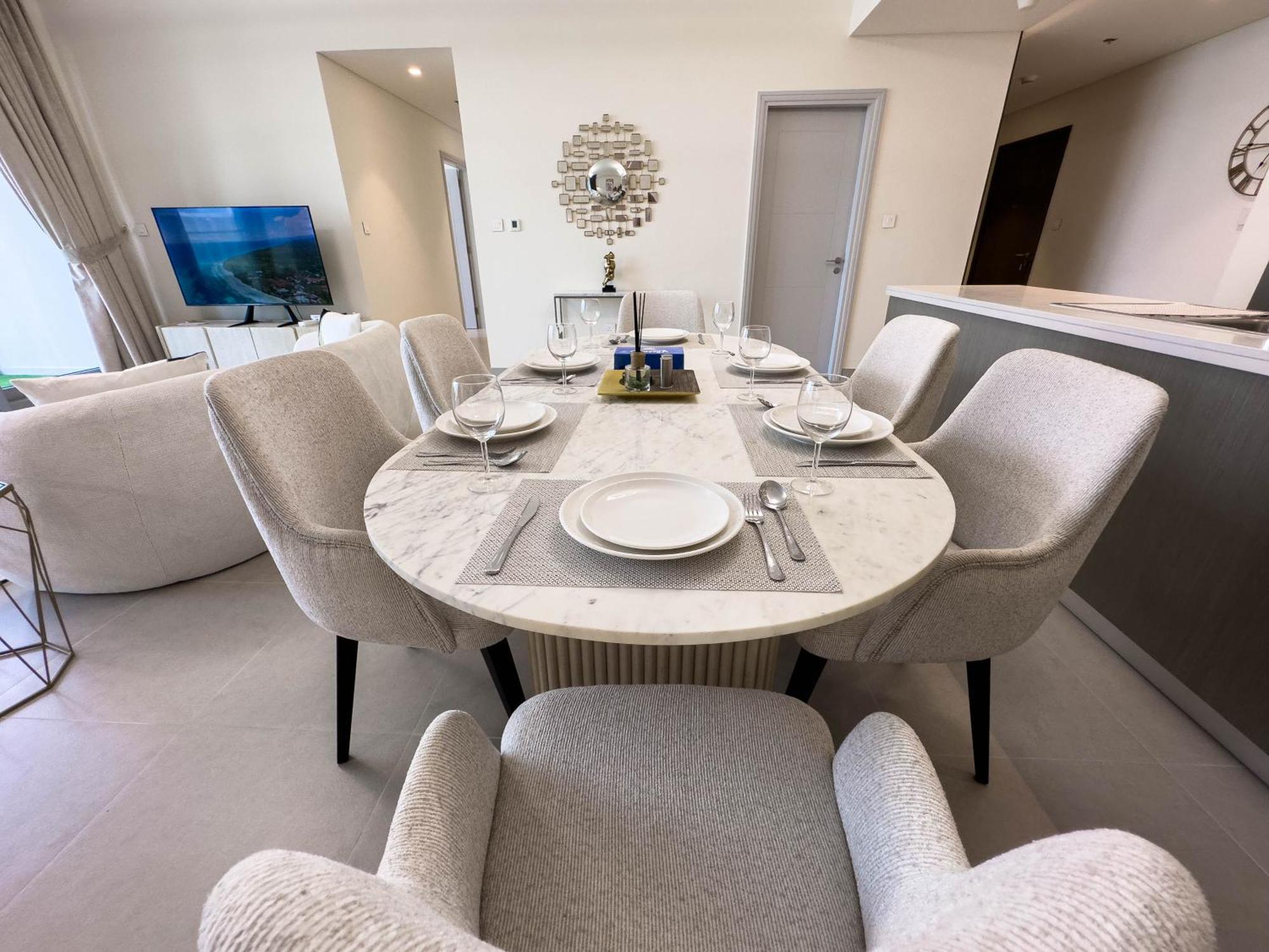 Apartment Naseem - Downtown Gem 4br Apt: Burj View Bliss Dubai