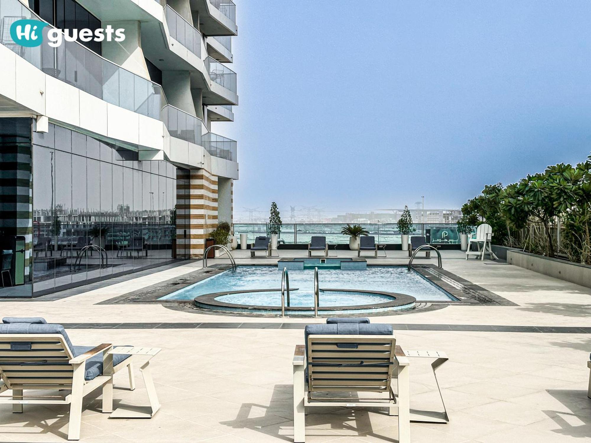Higuests - Stylish Urban Escape In Waves Tower By Kasco Apartment