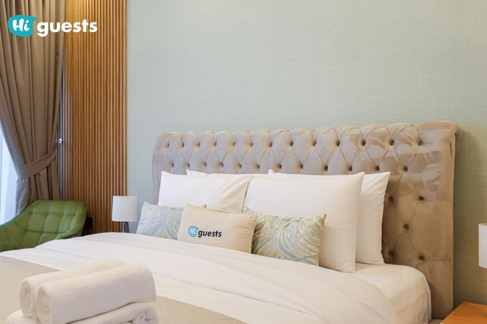 Apartment Higuests - Stylish Urban Escape In Waves Tower By Kasco Dubai