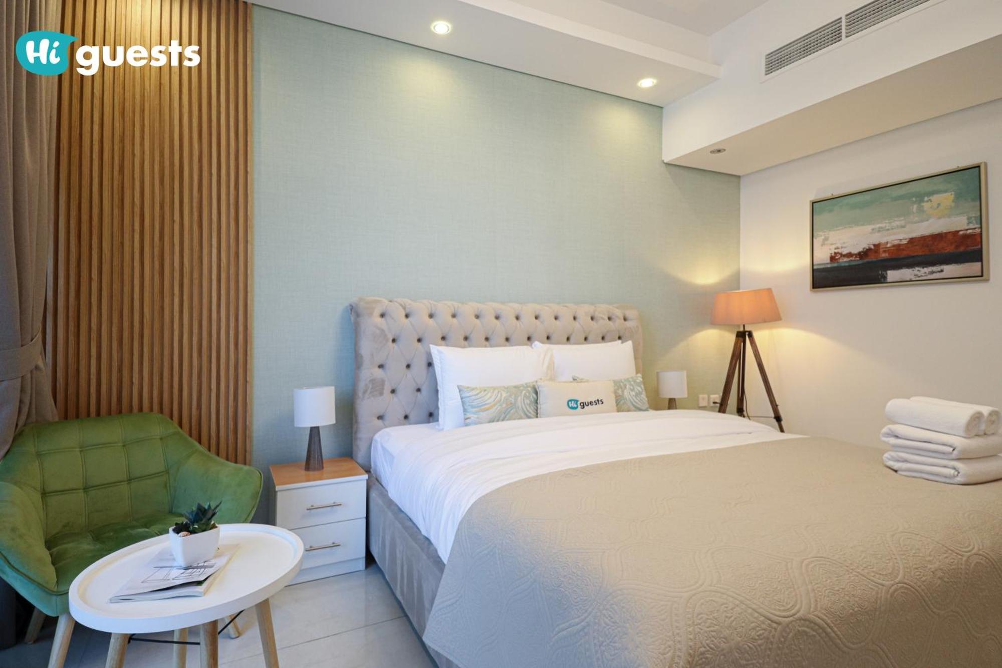 Higuests - Stylish Urban Escape In Waves Tower By Kasco Apartment Dubai