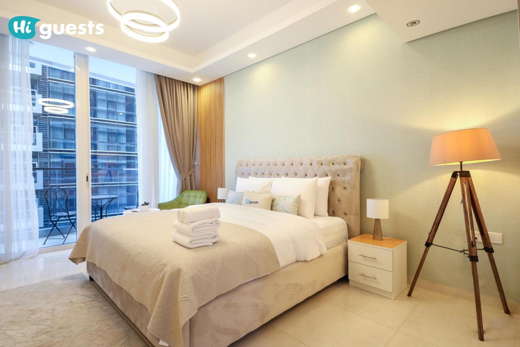 Higuests - Stylish Urban Escape In Waves Tower By Kasco Apartment Dubai