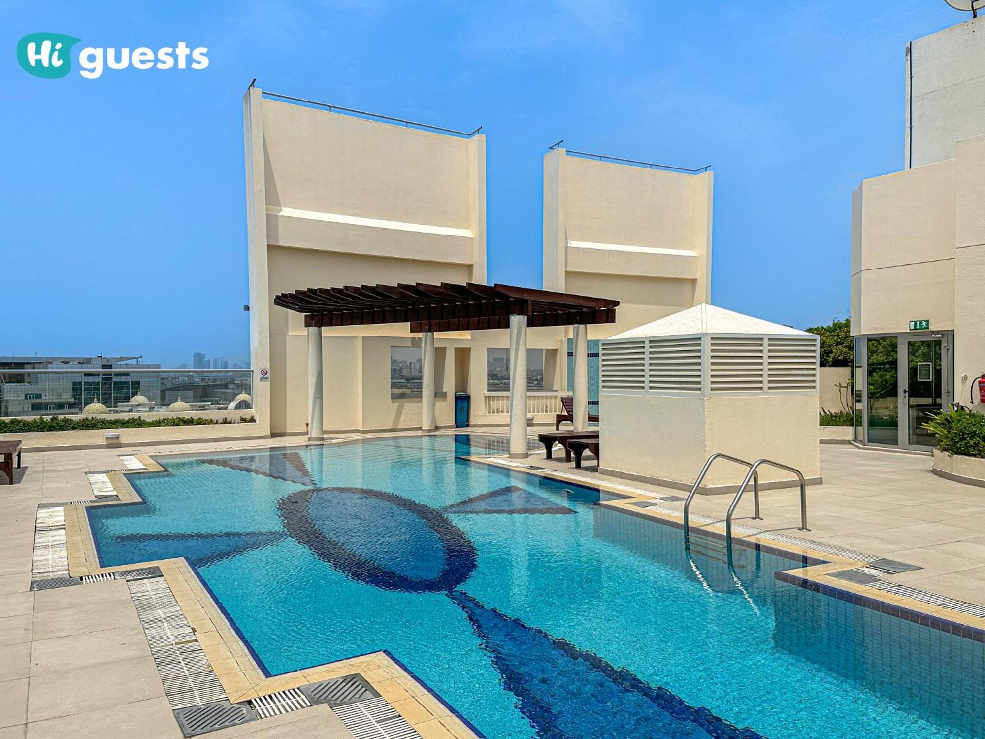 Higuests - Cheerful With Stunning Views In Port Saeed Dubai