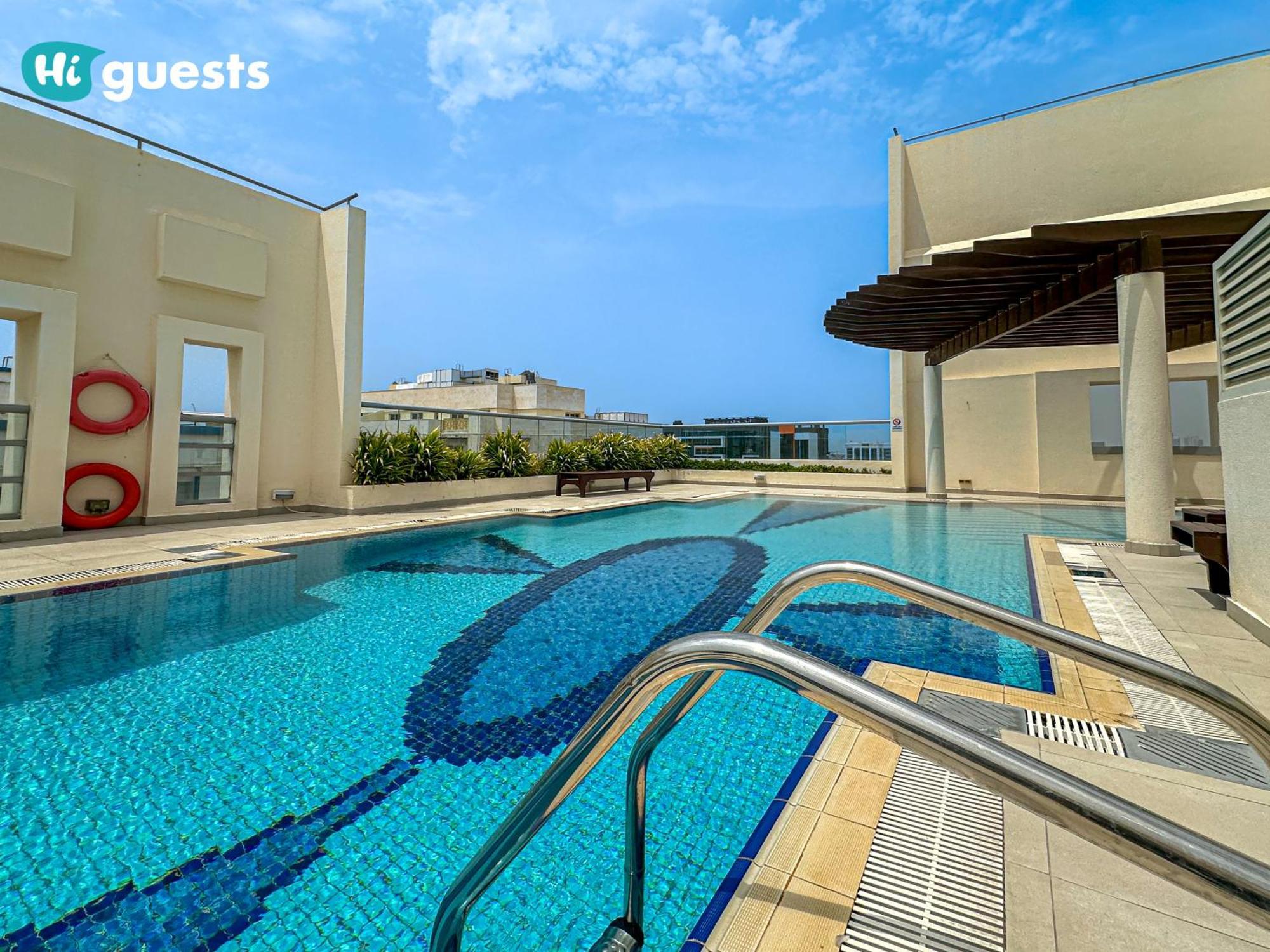 Higuests - Cheerful With Stunning Views In Port Saeed * Dubai