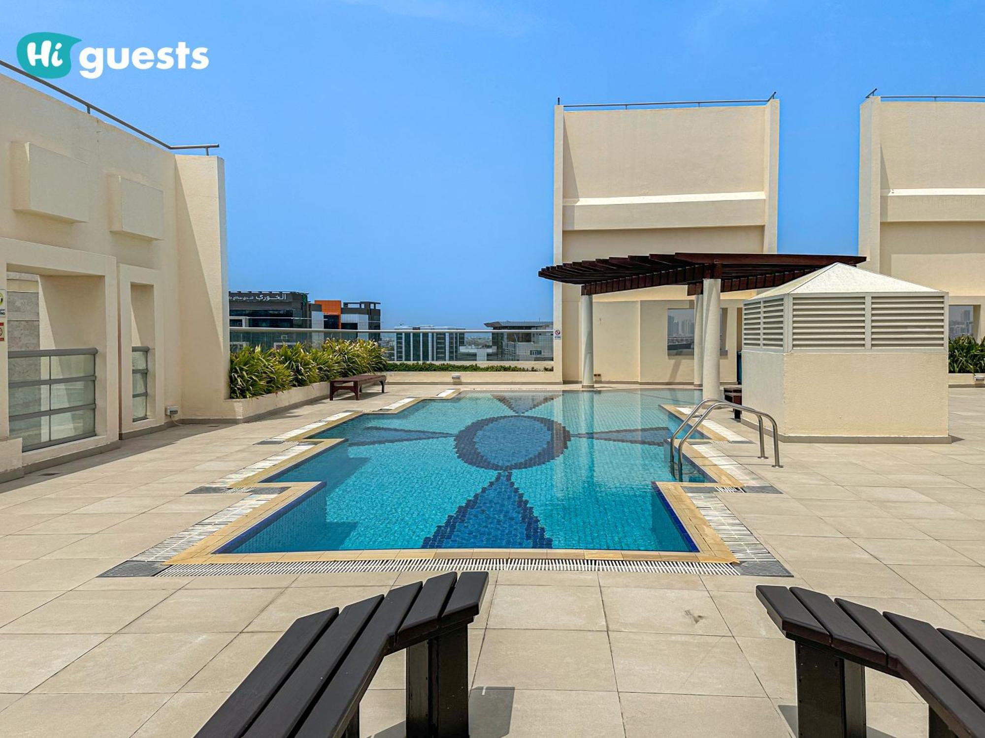 Higuests - Cheerful With Stunning Views In Port Saeed *